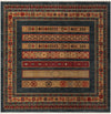 Zagros Oasis Collection Area Rug -  Khorramabad Square Blue  lifestyle 39