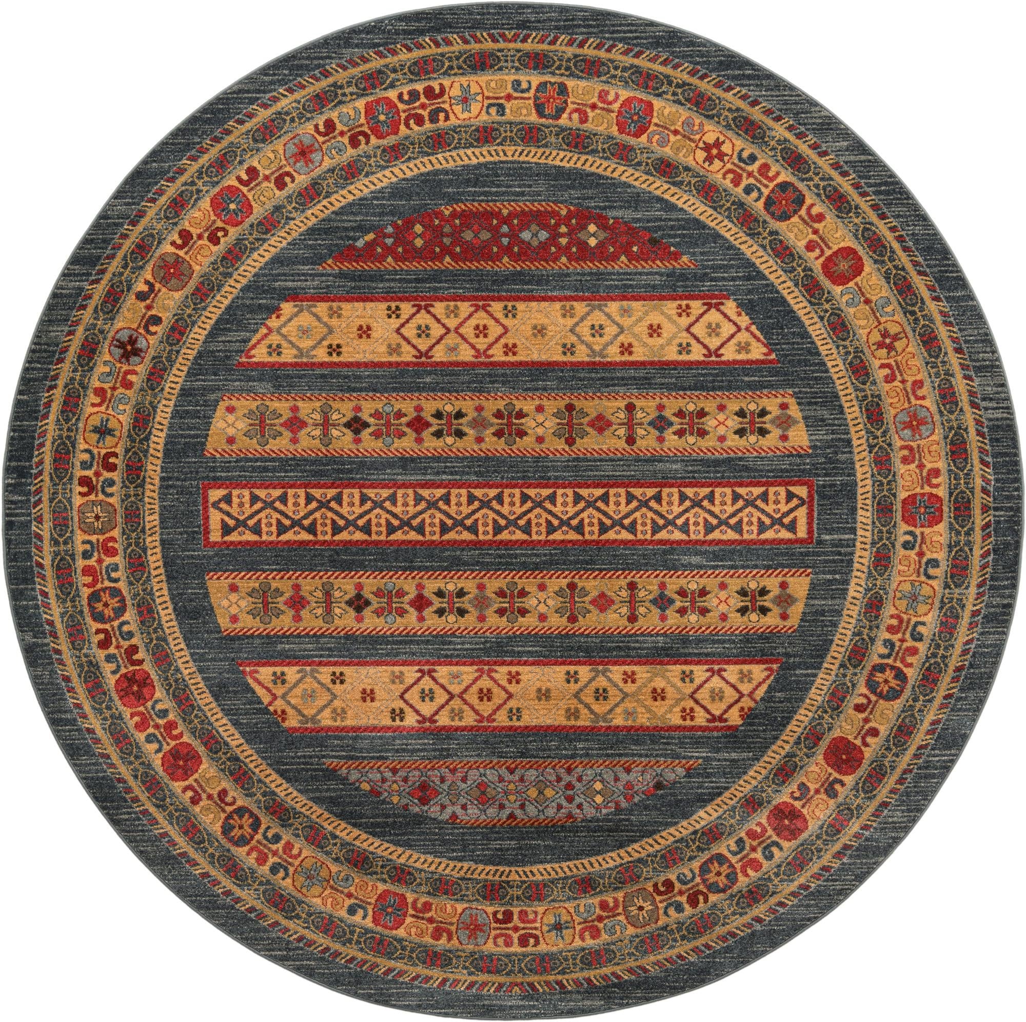 Zagros Oasis Collection Area Rug -  Khorramabad