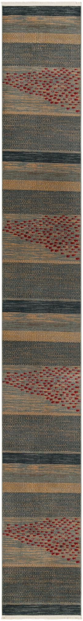 Zagros Oasis Collection Area Rug -  Kermanshah Runner Blue  lifestyle 9