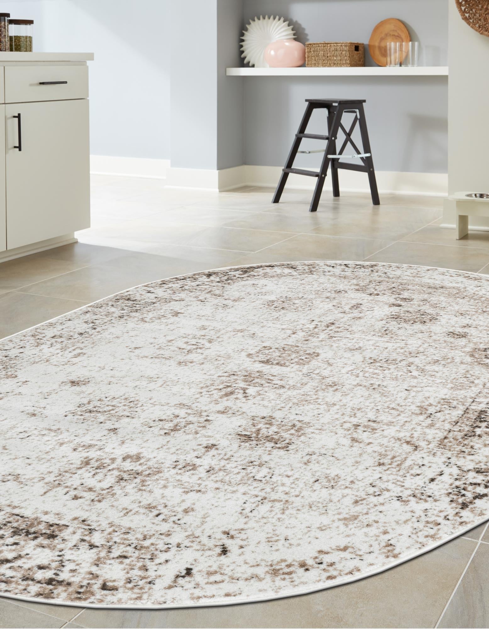 Riviera Elegance Collection Area Rug - Antibes (Beige)