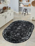 Riviera Elegance Collection Area Rug - Antibes (Black)