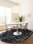 Riviera Elegance Collection Area Rug - Antibes (Black)