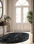 Riviera Elegance Collection Area Rug - Antibes (Black)