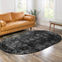 Riviera Elegance Collection Area Rug - Antibes (Black)