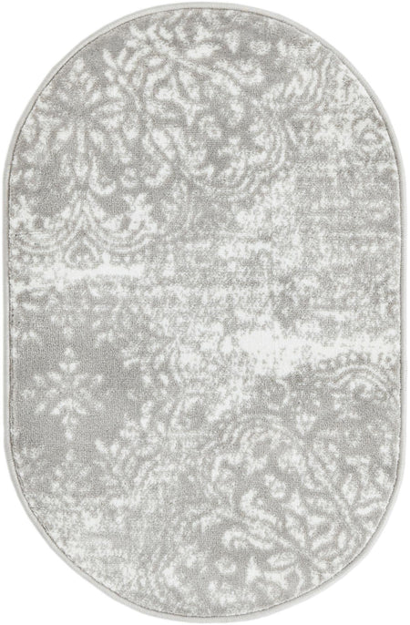 Riviera Elegance Collection Area Rug -  Monaco (Light Gray)