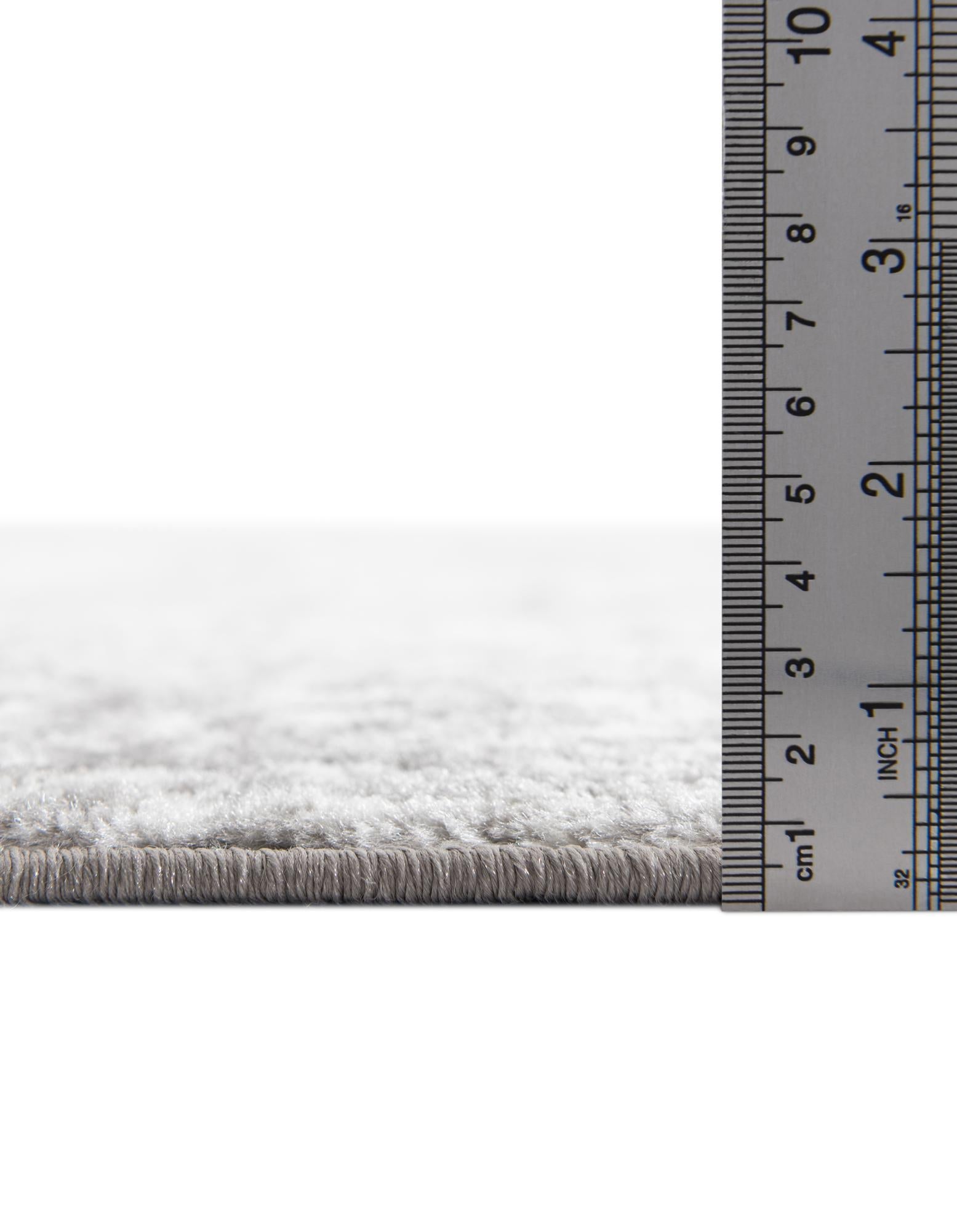 Riviera Elegance Collection Area Rug -  Monaco (Light Gray)