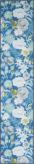 Belizean Tropics Outdoor Rugs Collection Area Rug -  Lagoon