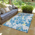 Belizean Tropics Outdoor Rugs Collection Area Rug -  Lagoon