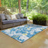 Belizean Tropics Outdoor Rugs Collection Area Rug -  Lagoon