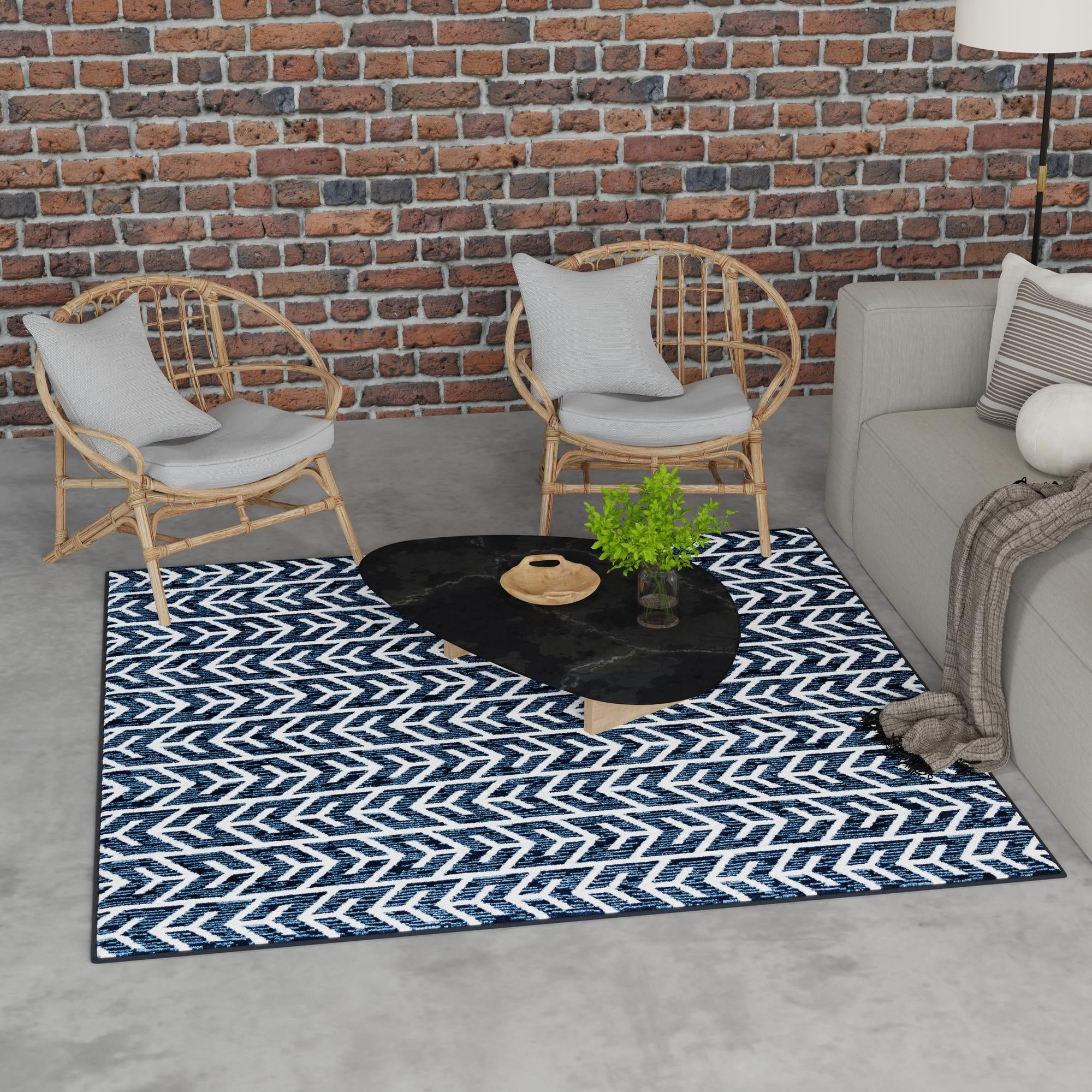 Catalina Cove Outdoor Collection Area Rug -  Newport