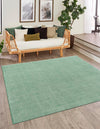 Berkshire Estate Collection Area Rug - Windsor (Green) Square Green  lifestyle 20