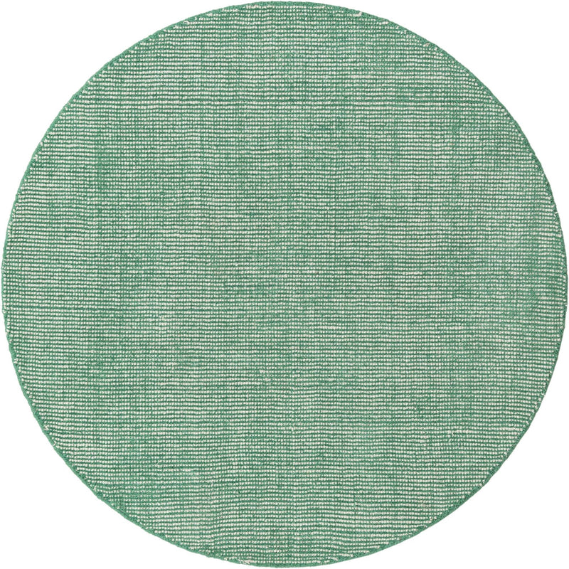 Berkshire Estate Collection Area Rug - Windsor (Green) Round Green  lifestyle 18