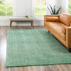 Berkshire Estate Collection Area Rug - Windsor (Green) Rectangle Green  lifestyle 14