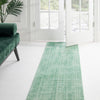 Berkshire Estate Collection Area Rug - Windsor (Green) Runner Green  lifestyle 55