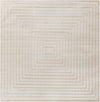 Catalina Cove Outdoor Collection Area Rug - Avalon Square Beige  lifestyle 46