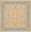 Persian Elegance Collection Area Rug -  Ardabil Square Beige  lifestyle 35