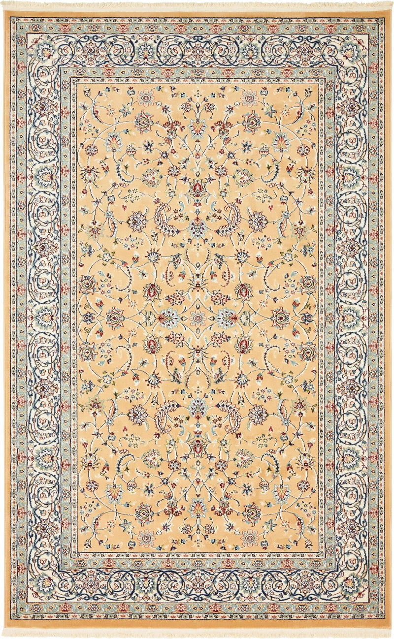 Persian Elegance Collection Area Rug -  Ardabil Rectangle Beige  lifestyle 3