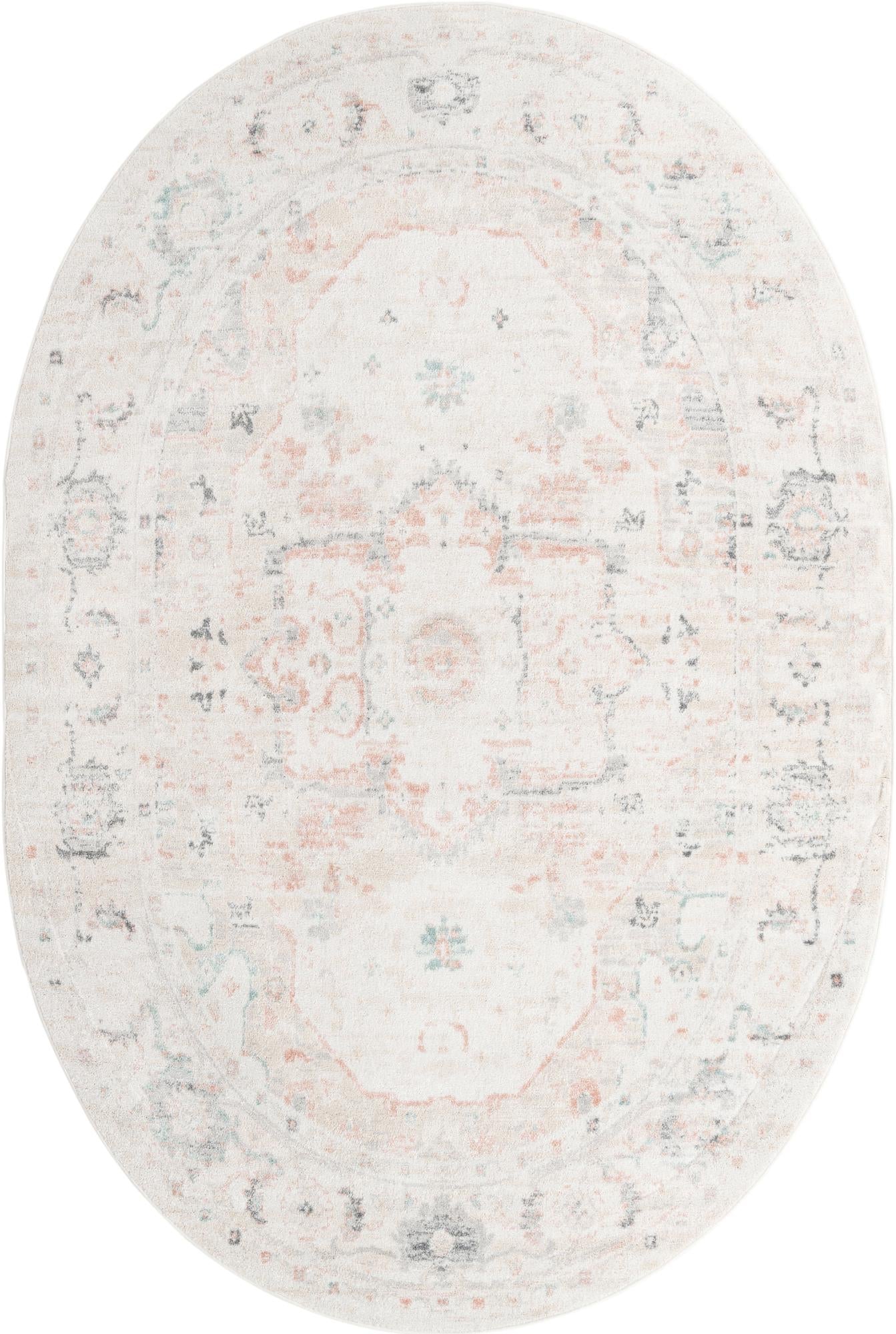 Parisian Elegance Collection Area Rug - Versailles (Ivory)