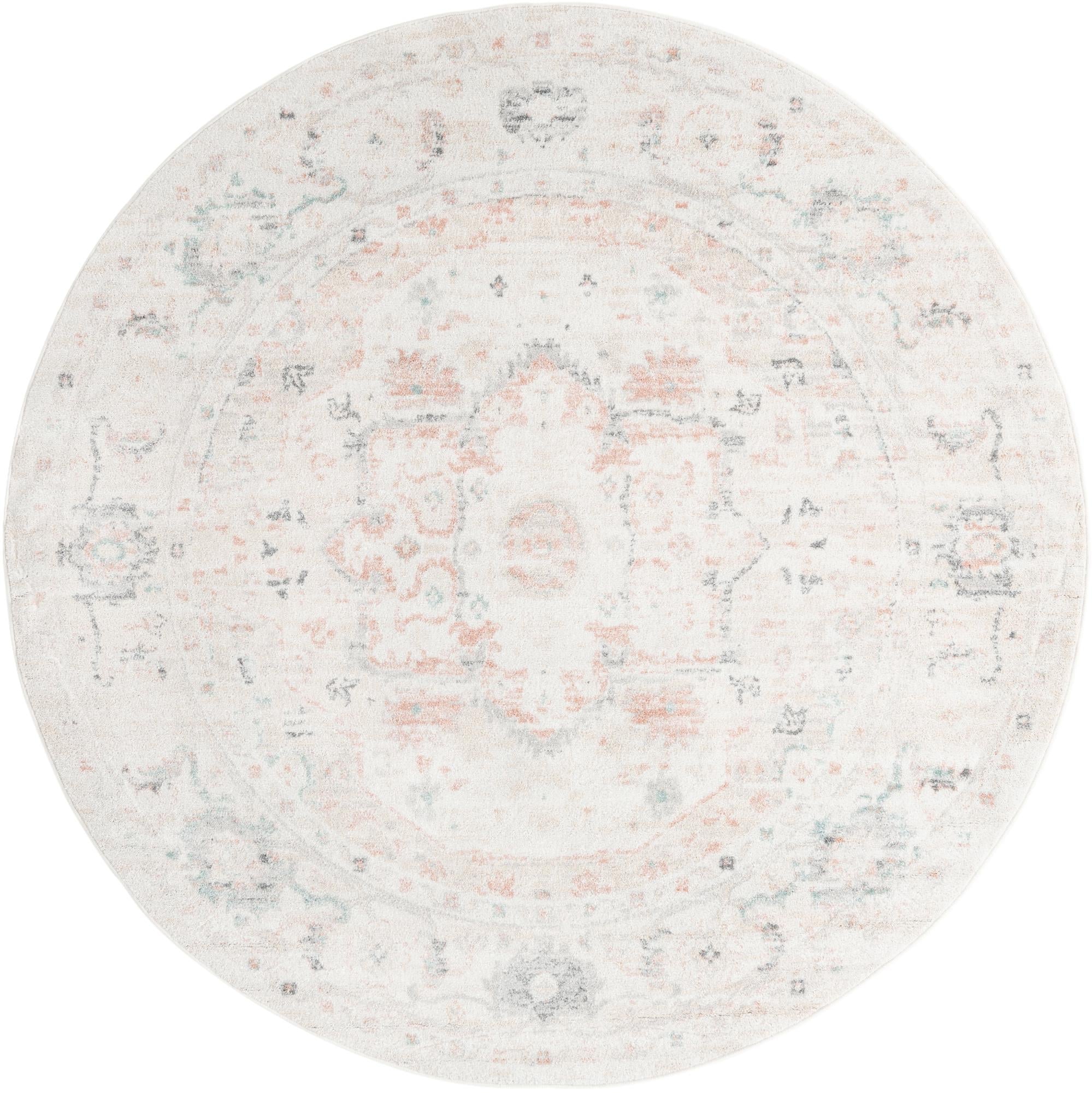 Parisian Elegance Collection Area Rug - Versailles (Ivory)