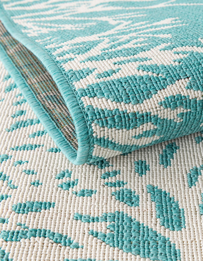 Seaside Haven Rugs Collection Area Rug -  Seaside Rectangle Teal  lifestyle 5