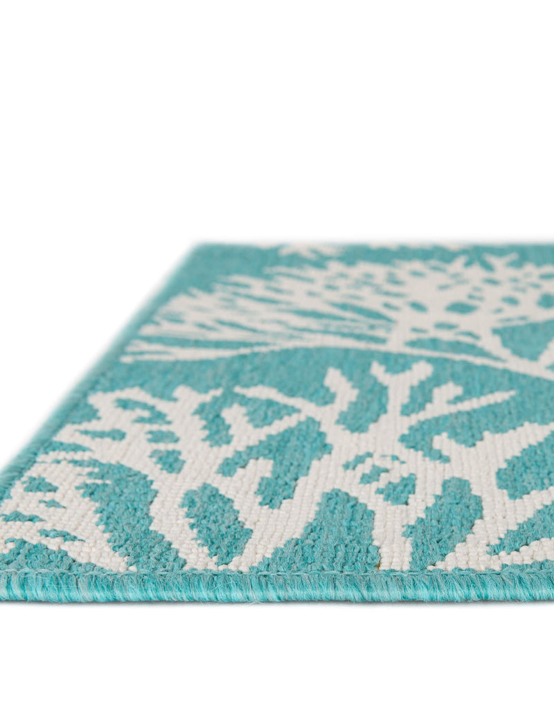 Seaside Haven Rugs Collection Area Rug -  Seaside Rectangle Teal  lifestyle 6