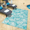 Seaside Haven Rugs Collection Area Rug -  Seaside Rectangle Teal  lifestyle 14