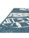 Seaside Haven Rugs Collection Area Rug -  Oceanview Rectangle Blue  lifestyle 6