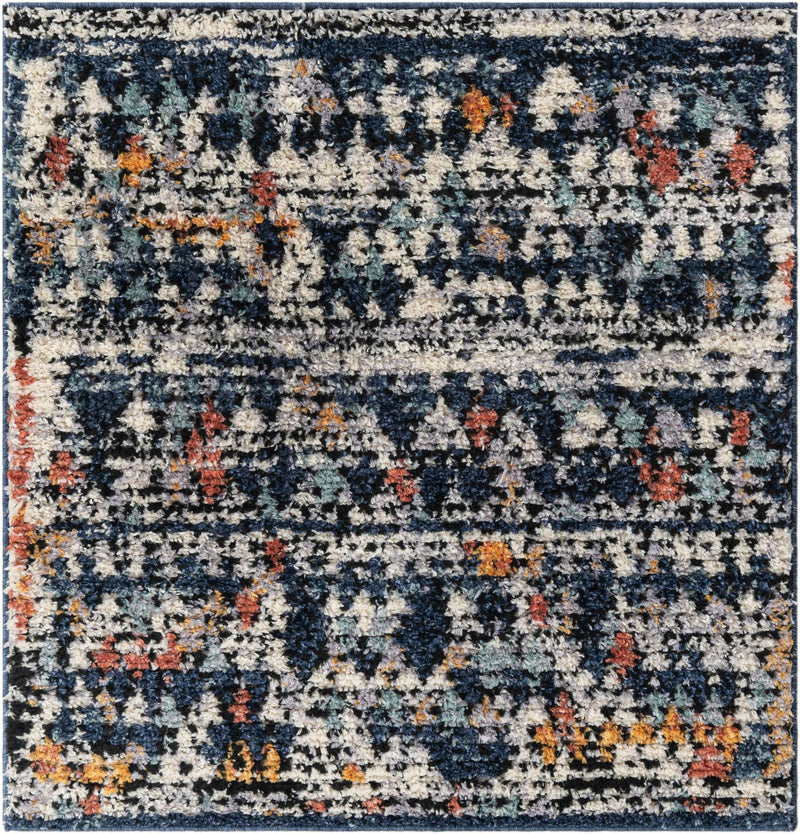 Tangier Treasures Collection Area Rug -  Marrakech Square Multi  lifestyle 48