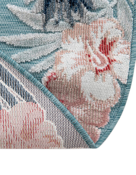 Seaside Blooms Collection Area Rug - Haven