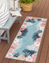 Seaside Blooms Collection Area Rug - Haven