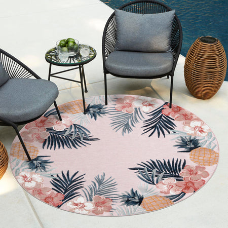 Seaside Blooms Collection Area Rug - Haven