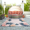 Seaside Blooms Collection Area Rug - Haven Rectangle Pink  lifestyle 29