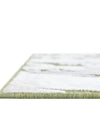 Seaside Blooms Collection Area Rug -  Serene Rectangle Green  lifestyle 22