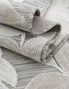 Seaside Blooms Collection Area Rug -  Serene Rectangle Gray  lifestyle 56