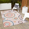 Seaside Blooms Collection Area Rug -  Eden Rectangle Pink  lifestyle 53