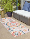 Seaside Blooms Collection Area Rug -  Eden Runner Pink  lifestyle 76