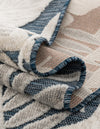 Seaside Blooms Collection Area Rug -  Serene Rectangle Navy Blue  lifestyle 54