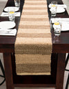 Woven Seaside Jute Collection Area Rug - Nantucket Table Runner Natural Ivory  lifestyle 52