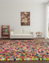 Woolen Sphere Collection Area Rug - Sphereville (Multi)