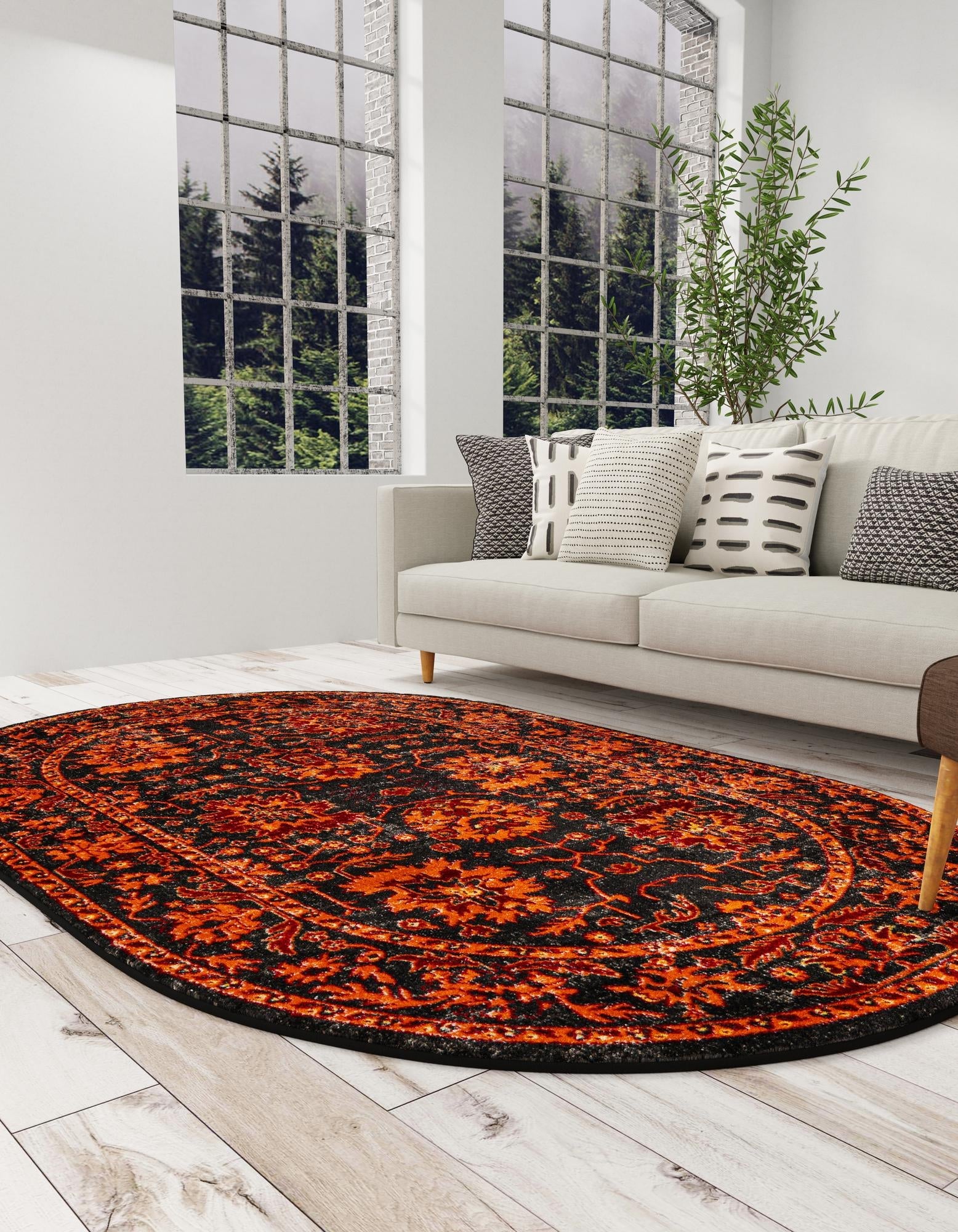 Geneva Terrace Collection Area Rug -  Lausanne