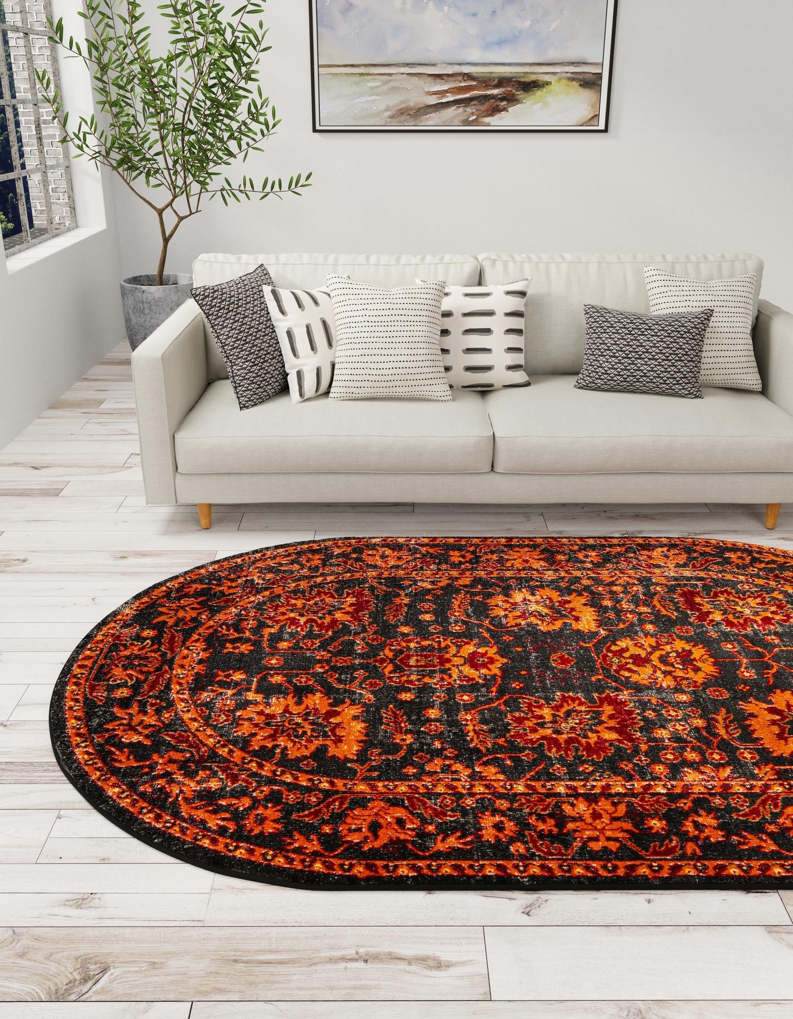 Geneva Terrace Collection Area Rug -  Lausanne