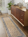 Persian Elegance Collection Area Rug -  Ardabil Runner Beige  lifestyle 60