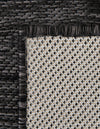 Urban Terrace Collection Area Rug -  Parkside Square Black and White  lifestyle 7