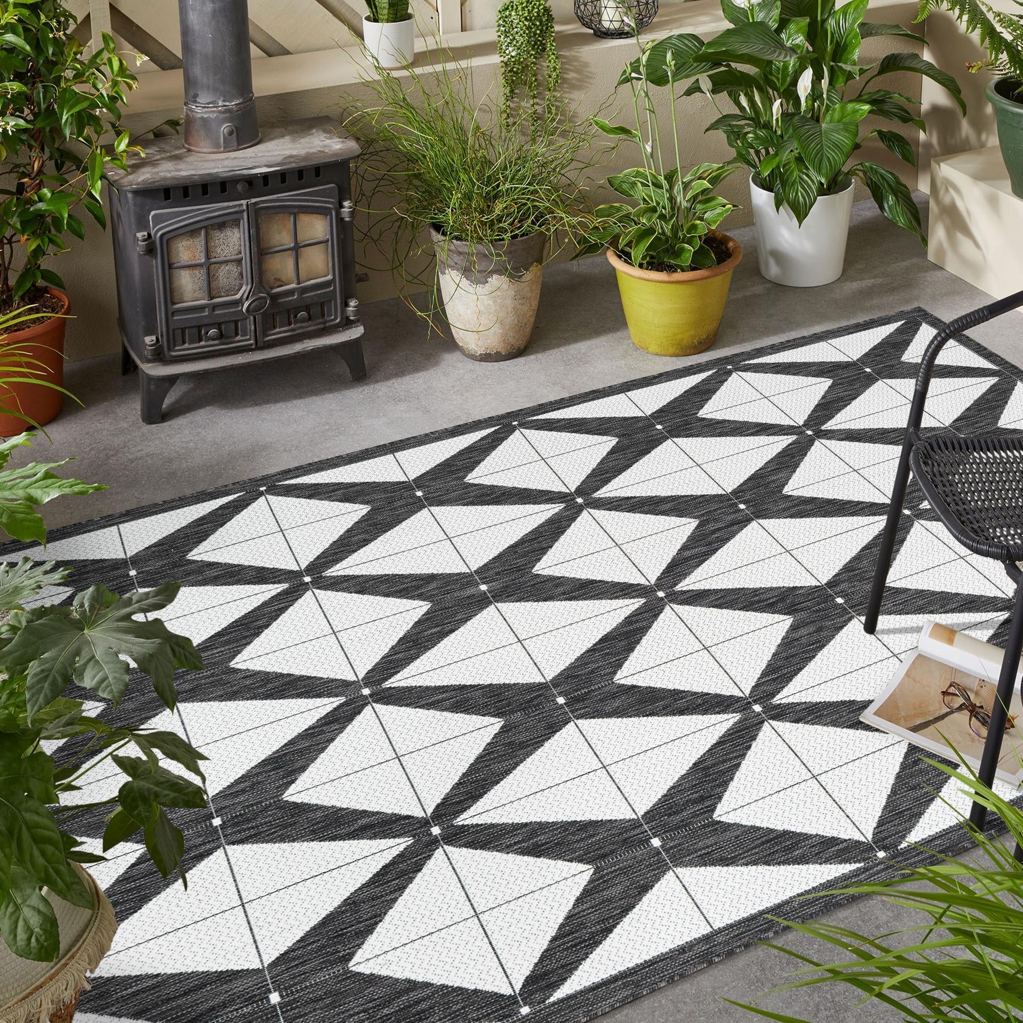 Urban Terrace Collection Area Rug -  Hudson