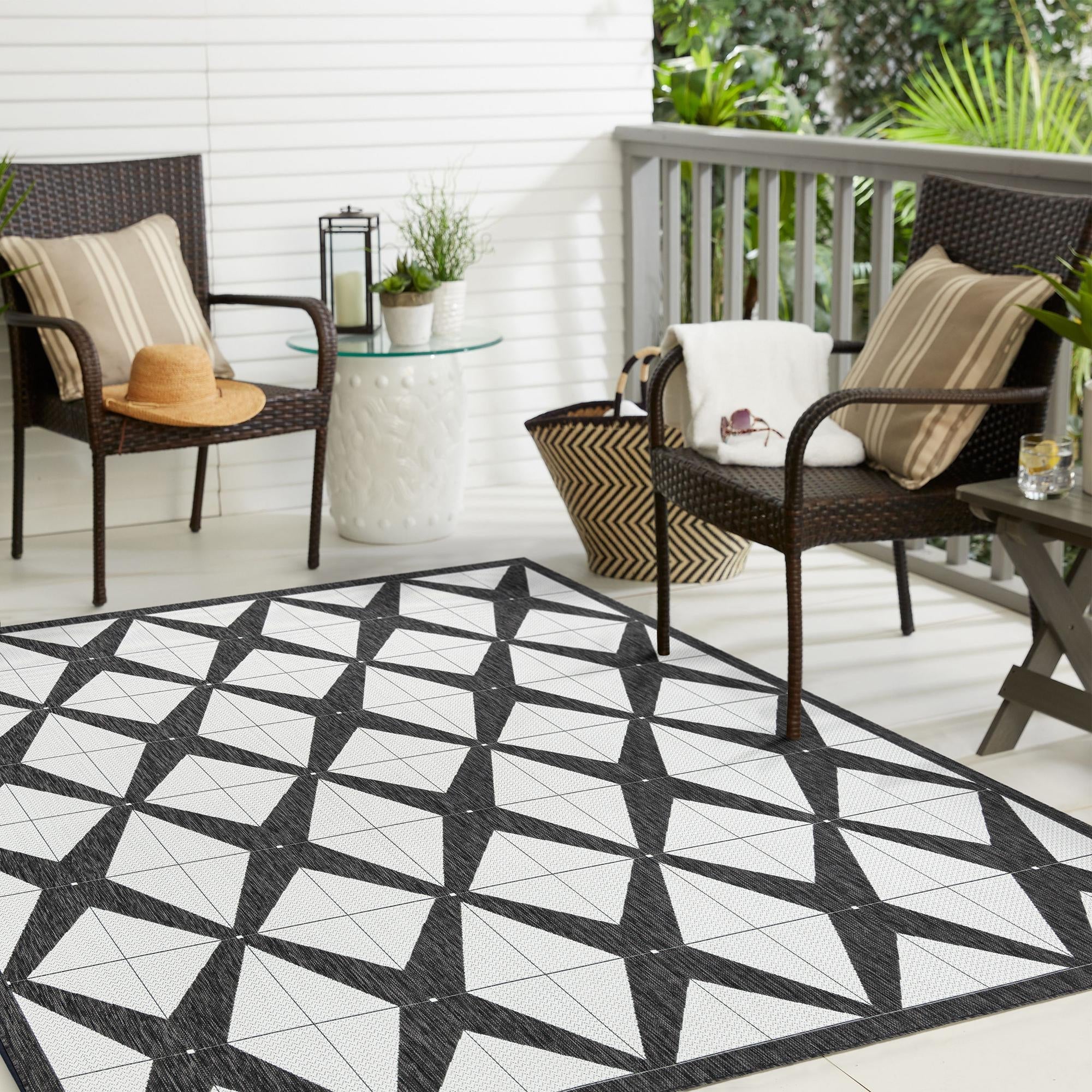 Urban Terrace Collection Area Rug -  Hudson