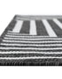 Urban Terrace Collection Area Rug -  Astoria (Black and White)