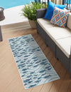 Seaside Haven Rugs Collection Area Rug -  Harbor Runner Blue  lifestyle 0