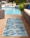 Seaside Haven Rugs Collection Area Rug -  Harbor Runner Blue  lifestyle 2