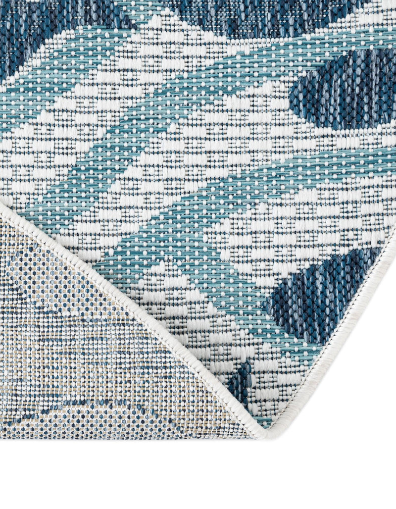 Seaside Haven Rugs Collection Area Rug -  Harbor Round Blue  lifestyle 7