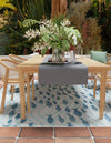 Seaside Haven Rugs Collection Area Rug -  Harbor Square Blue  lifestyle 6